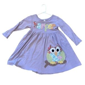 Monogrammed dress for “Harper”